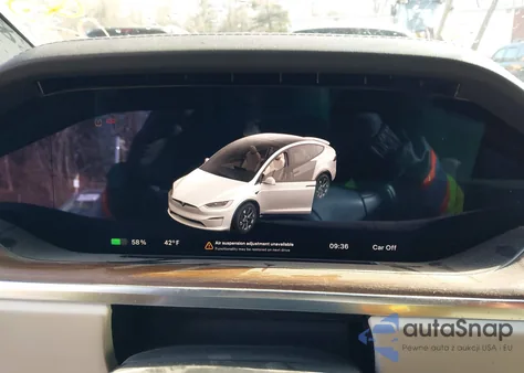 2023 Tesla Model X из США, поврежденный, VIN 7SAXCDE56PF406140